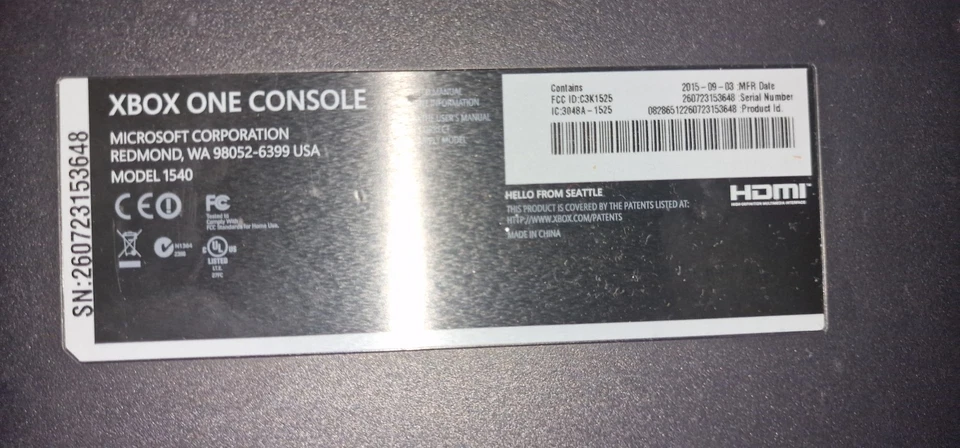 Xbox One 500GB Konsole Schwarz mit 2 Controller + Spielesortiment - Bild 4 von 4