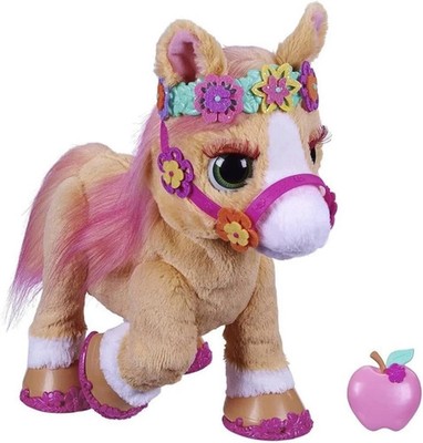 FurReal Cinnamon, My Stylin  Pony Toy, 14-Inch Electronic Pets, 80+ Sounds