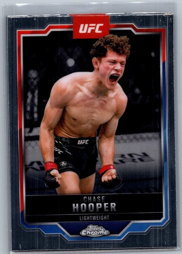 2025 Topps Chrome UFC #17/21 Chase Hooper/Magomed Ankalaev UFC