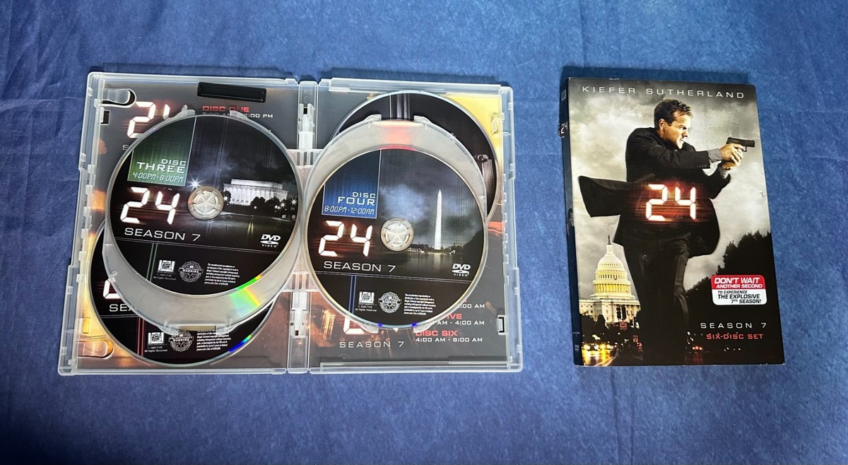 24: The Complete Series (Seasons 1-8, DVD) + Redeption Fox, Kiefer