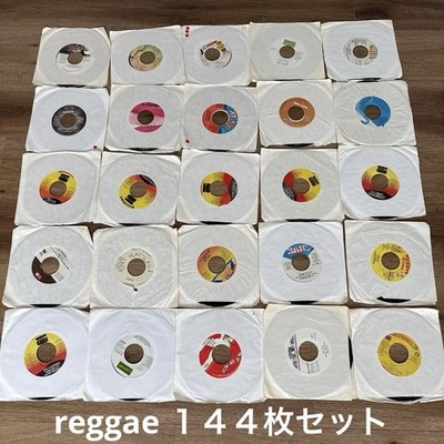 144 Reggae 7-Inch Vinyl Records Collection Vintage Music Classic