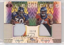 2018 Panini Illusions Red 10/10 Royce Freeman Terrell Davis #LD-11 HOF 1i7