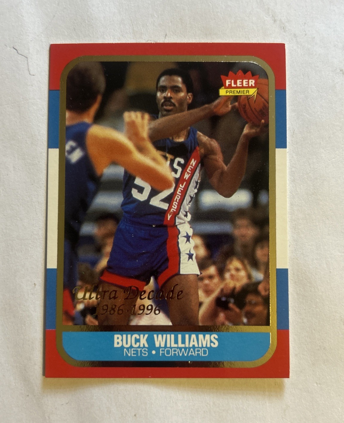 1986-87 Fleer - Buck Williams #123