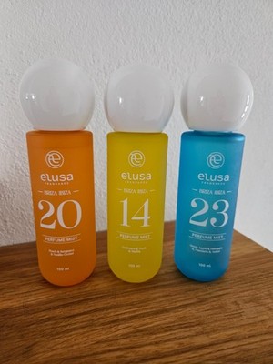 Elusa Fragrance Perfume Mist 3 Düfte 14, 20 und 23