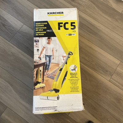 #ad #ad Kärcher FC 5 Hard Floor Cleaner Wood Tile Corded Brand New Open Box Free Ship $148.49