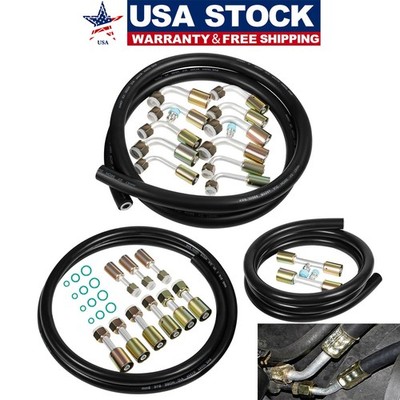 AC.121.001 Air Conditioning Hose and Fitting Kit 6.5ft #6#8#10 AC Hoses for A/C