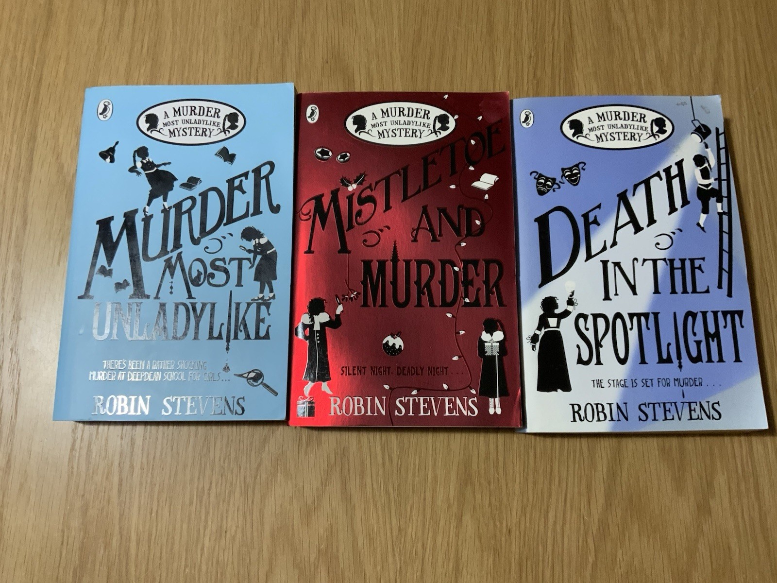 Murder Most Unladylike Book Bundle X3 by Robin Stevens, VGC. + Short Story
