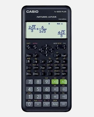 Casio FX-82ES Plus Scientific Calculator Natural Textbook Display New Open Box