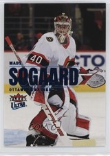 2023-24 Upper Deck Fleer Ultra Blue Foil 313/399 Mads Sogaard #16 1e2p