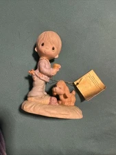 Johnathon David Figurine "Praise the Lord Anyhow" 1976