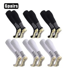 6pairs Basketball Athletic Socks Men Women Non Slip Sport Football Rugby Soccer