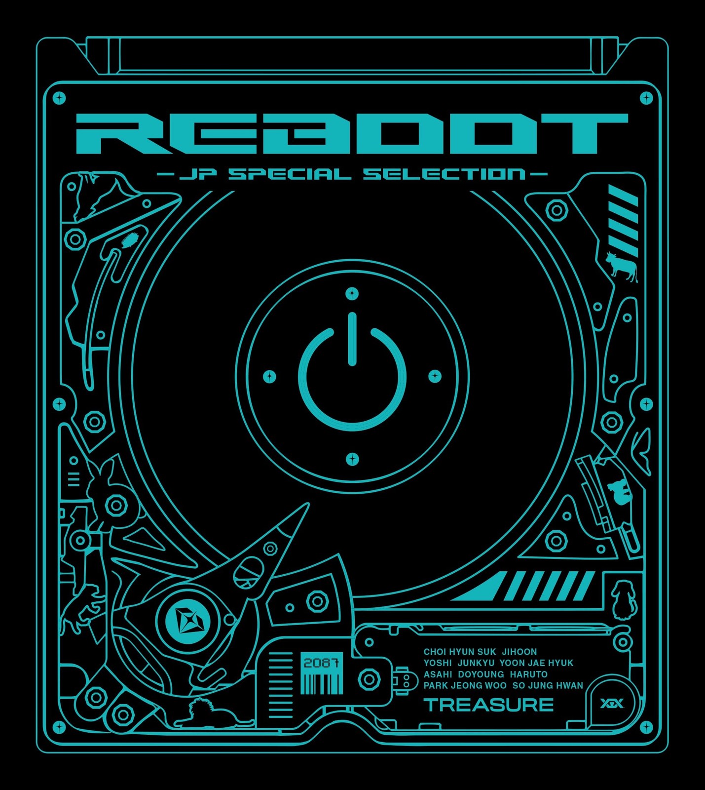 TREASURE REBOOT JP SPECIAL SELECTION From Japan CD + Blu-ray 6tracks