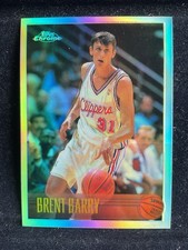 1996-97 Topps Chrome Brent Barry Refractor #60R