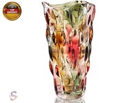 Vase, Blumenvase Groß Hohe Bunt Glas Vasen FüR Deko, Geschenke FüR Frauen, Mo