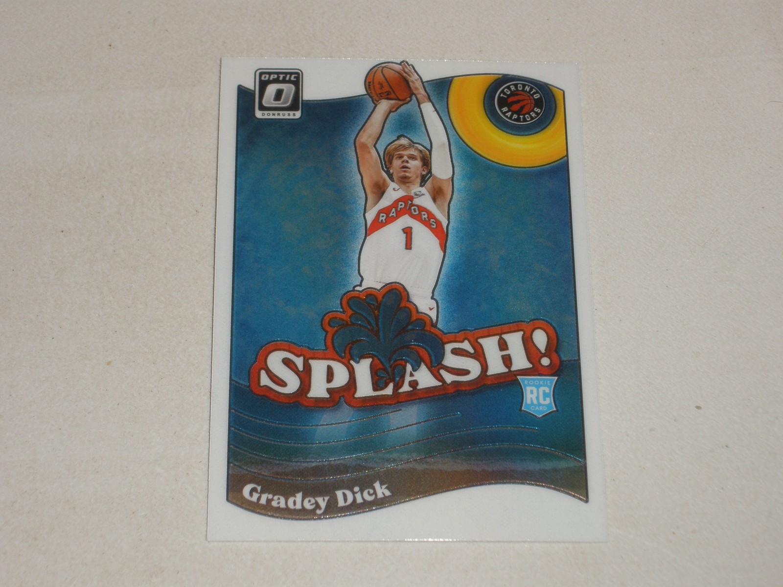 2023-24 Donruss Optic Splash! #9 Gradey Dick Rookie RC
