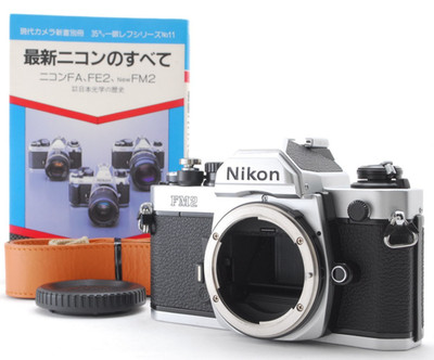 [Near MINT] Nikon New FM2 Silver Model FM2N 35mm SLR Film Camera body from JAPAN