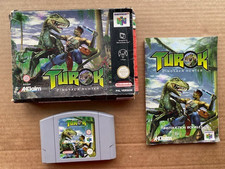 ebay® Auktion 358581880716 | N64 TUROK DINOSAUR HUNTER SPIEL KOMPLETT OHNE INNEN GETESTET UND FUNKTIONSFÄHIG NINTENDO 64 Thumbnail of ebay® auction 358581880716 | N64 TUROK DINOSAUR HUNTER SPIEL KOMPLETT OHNE INNEN GETESTET UND FUNKTIONSFÄHIG NINTENDO 64