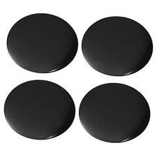 4pcs 70mm Black Car Universal Wheel Center Hub Caps Emblem Badge Decal 70 mm