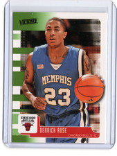 2008-20909 UD Victory MVP Derrick Rose Chicago Bulls Basketball Rookie Card #61. rookie card picture