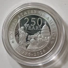(NEW IN CAPSULE) U.S. 250TH ANNIVERSARY 1 OUNCE SILVER ROUND .999 FINE BULLION