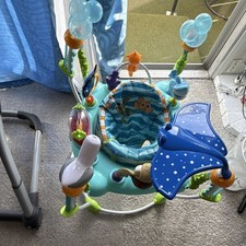 Baby Einstein Neptune's Ocean Discovery Activity Center with Rotating Seat