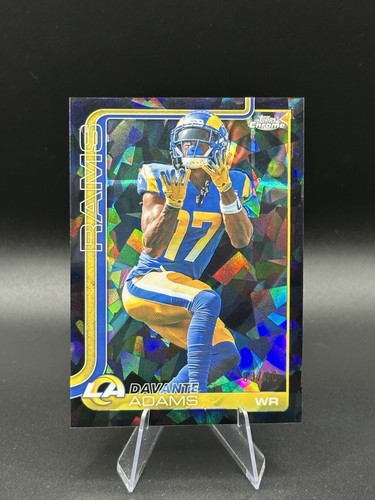 🔥2025 Topps Chrome Sapphire- Davante Adams #165 Black Refractor‼️/10🔥