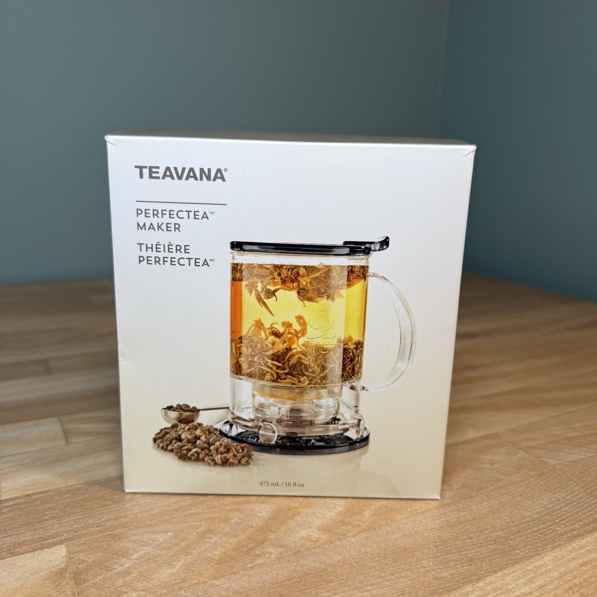 Théière Teavana Perfect Tea Maker En Verre Et Plastique | Infusion à Verseuse