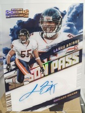 2022 Panini Contenders Season Pass Lance Briggs Auto #SP-LBR Bears   *1d