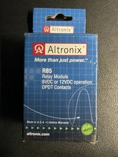 Altronix RB5 Relay Module 6 VDC or 12 VDC DPDT Contacts