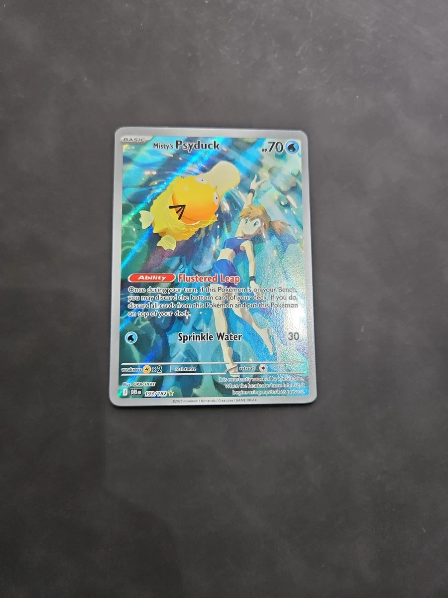Misty's Psyduck Pokémon TCG Cards for sale | eBay