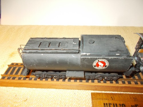 1947 BOWSER HO 4-6-6-4 STEAM LOCOMOTIVE w/VANDY TENDER, GREAT NORTHERN, DETAILED - Picture 5 of 18