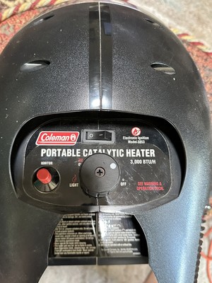 Catalytic Propane Heater 5053a751 Procat PerfecTemp 3000 BTU Coleman for  sale online | eBay
