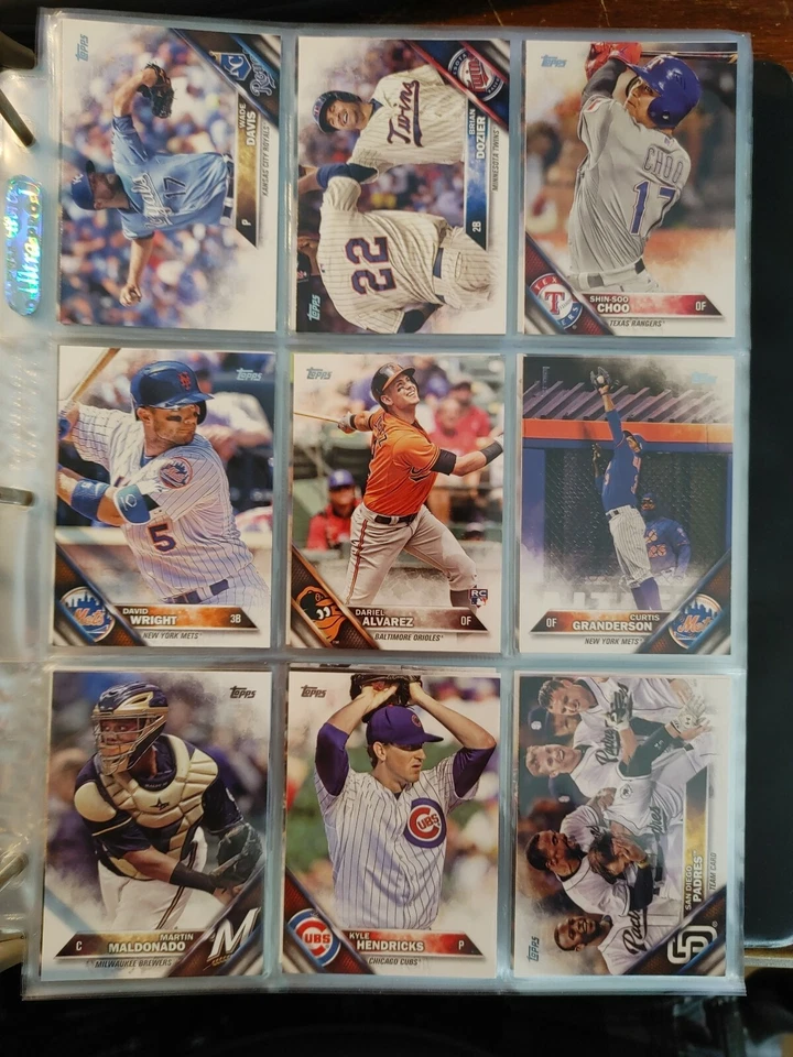 2016 Topps base cards 251-500 Pick from drop down - Image 4 of 4