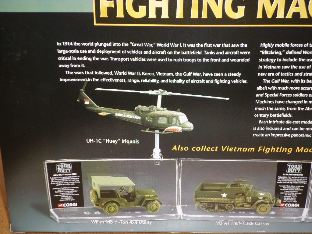 CORGI TOYS - WW# 2 ARMOR FIGHTING MACHINES (#4) ITEM BOX SET