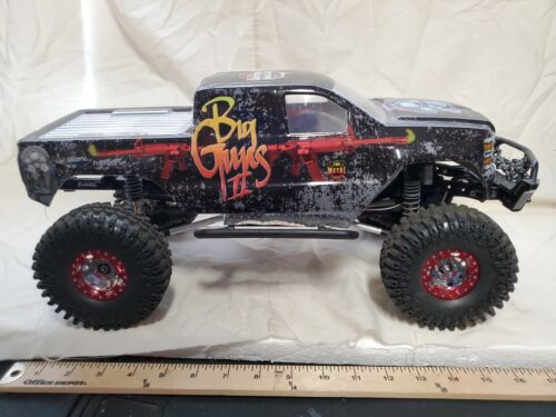 Axial SCX-10 W/CUSTOM WRAPPED Plactic Chevy Body, Storage Bag, RTR W/REMOTE USED - Picture 5 of 20