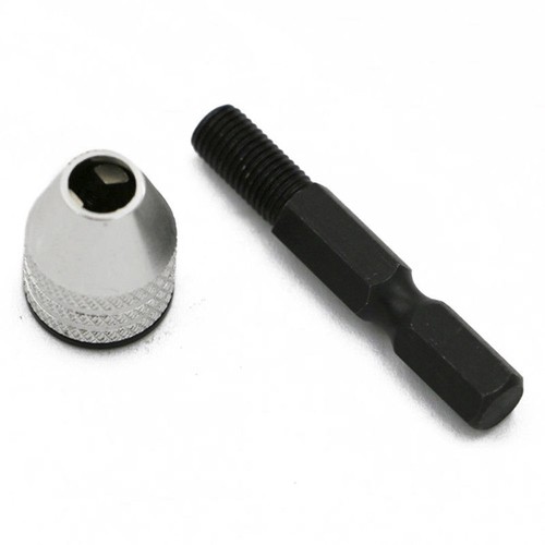 Keyless Adapter Hex Shank Driver Impact Screwdriver Tool Accessories Drill Chuck - Picture 4 of 6