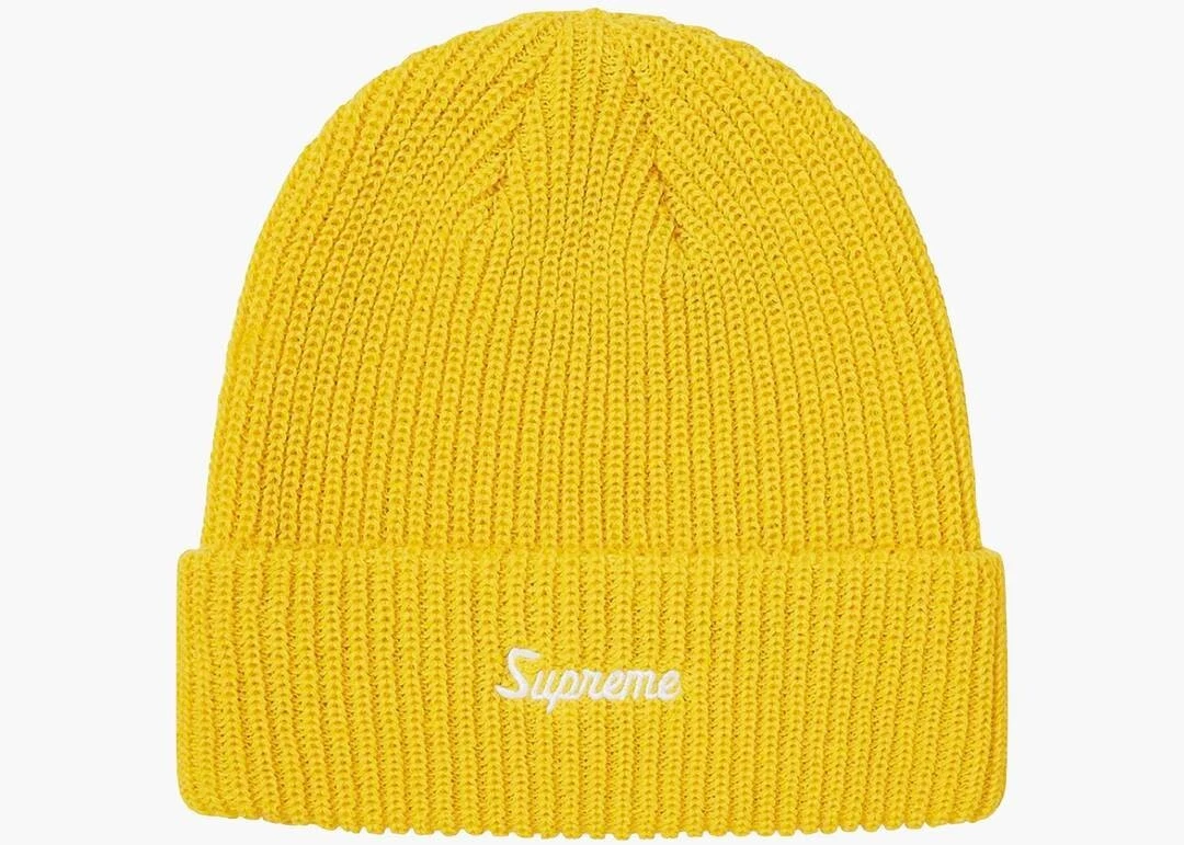 Bonnet Supreme Loose Gauge (FW19) JAUNE