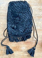 Victorian crochet purse