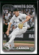2024 Topps Update #US347 Jonathan Cannon Chicago White Sox RC