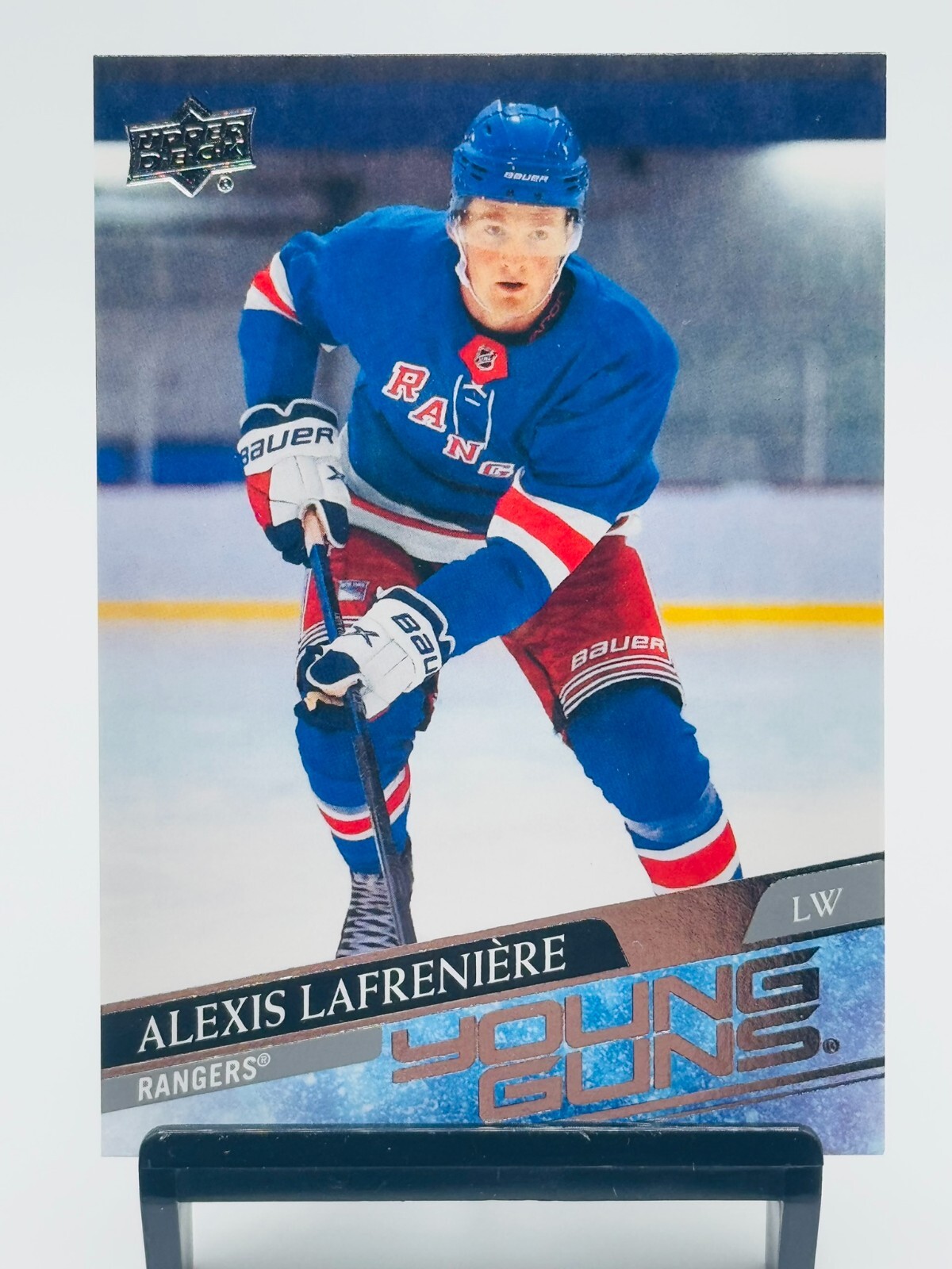 2020-21 Upper Deck ALEXIS LAFRENIERE Young Guns Rookie Card #201