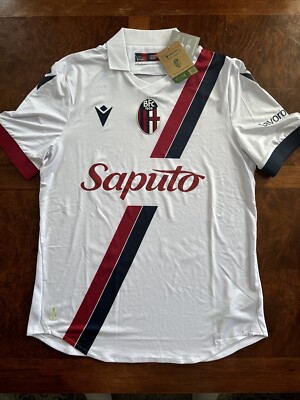 Bologna jersey 2023-2024 white size large new with tags