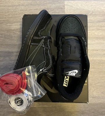 Nike Travis Scott Jordan 1 Low Phantom PreSchool US 13.5C/EU 31.5