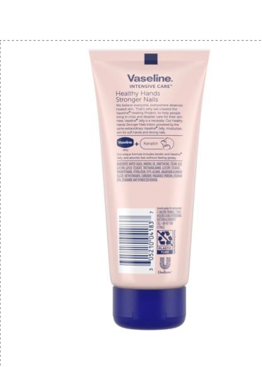 Vaseline Intensive Care Healthy Hands & Strong Nails, 75ml