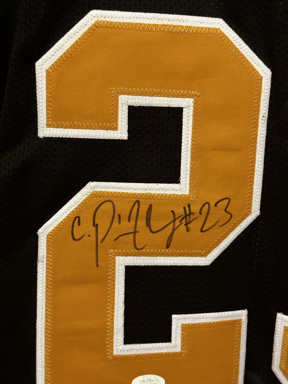 Pierre Thomas Signed New Orleans Saints Jersey JSA COA Super Bowl XLIV Champ XL - Picture 2 of 4