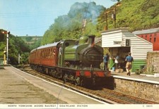 GN STEAM LOCO RAILWAY POSTCARD IVATT TANK TRAIN ENGINE PICTURE 1247 GOATHLAD NYM