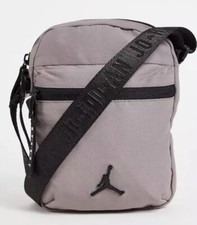 Nike bag Jordan Jumpman Black Logo Air Cross Airborne Pack Festival Pouch Grey