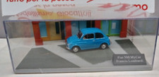 FIAT 500 MY CAR FRANCIS LOMBARDI  DIORAMA  - SERIE EDICOLA 1/43