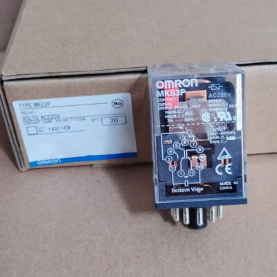 2Pcs   MKS3P-AC220V 220VAC Intermediate Relay 10A NEW #WD1*