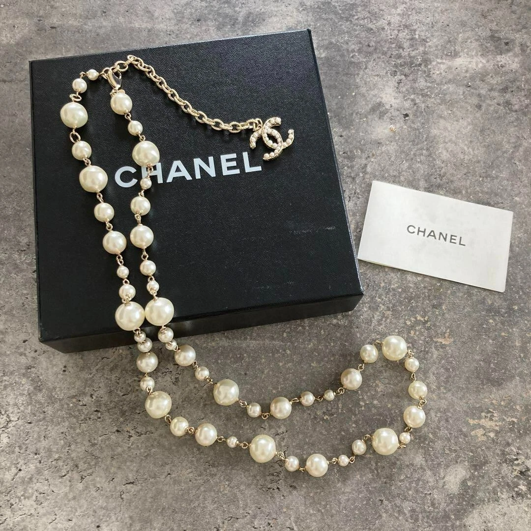 Chanel pearl necklace coco - Gem