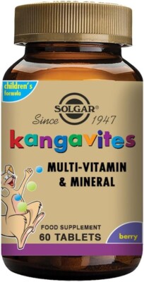 Solgar Kangavites Kinder Multivitamine 60 Beeren Kautabletten